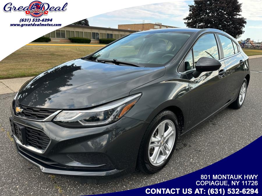 2018 Chevrolet Cruze 4dr HB 1.4L LT w/1SD, available for sale in Copiague, New York | Great Deal Motors. Copiague, New York 2018 Chevrolet Cruze 4dr HB 1.4L LT w/1SD, available for sale in Copiague, New York | Great Deal Motors. Copiague, New York