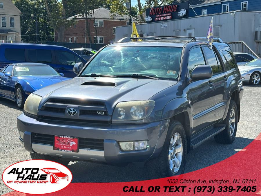 2004 Toyota 4Runner 4dr SR5 Sport V8 Auto 4WD (Natl), available for sale in Irvington , New Jersey | Auto Haus of Irvington Corp. Irvington , New Jersey