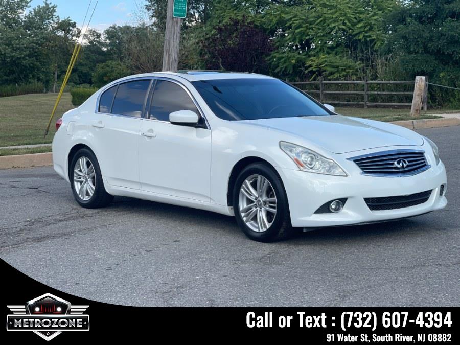 2013 INFINITI G37 Sedan $ Door Journey, available for sale in South River, New Jersey | Metrozone Motor Group. South River, New Jersey 2013 INFINITI G37 Sedan $ Door Journey, available for sale in South River, New Jersey | Metrozone Motor Group. South River, New Jersey