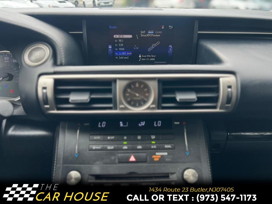 2015 Lexus IS 250 4dr Sport Sdn Crafted Line AWD, available for sale in Butler, New Jersey | The Car House. Butler, New Jersey 2015 Lexus IS 250 4dr Sport Sdn Crafted Line AWD, available for sale in Butler, New Jersey | The Car House. Butler, New Jersey