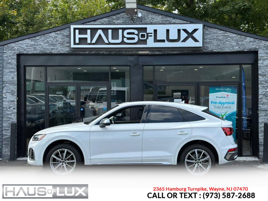 2022 Audi SQ5 Sportback Premium Plus 3.0 TFSI quattro, available for sale in Wayne, New Jersey | Haus of Lux. Wayne, New Jersey 2022 Audi SQ5 Sportback Premium Plus 3.0 TFSI quattro, available for sale in Wayne, New Jersey | Haus of Lux. Wayne, New Jersey