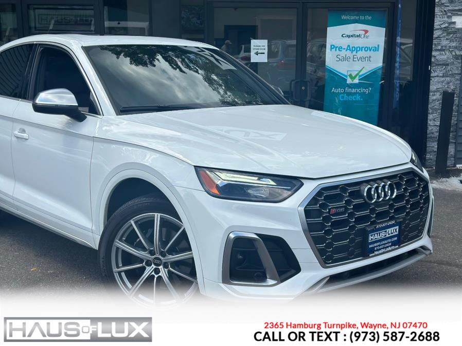 2022 Audi SQ5 Sportback Premium Plus 3.0 TFSI quattro, available for sale in Wayne, New Jersey | Haus of Lux. Wayne, New Jersey 2022 Audi SQ5 Sportback Premium Plus 3.0 TFSI quattro, available for sale in Wayne, New Jersey | Haus of Lux. Wayne, New Jersey