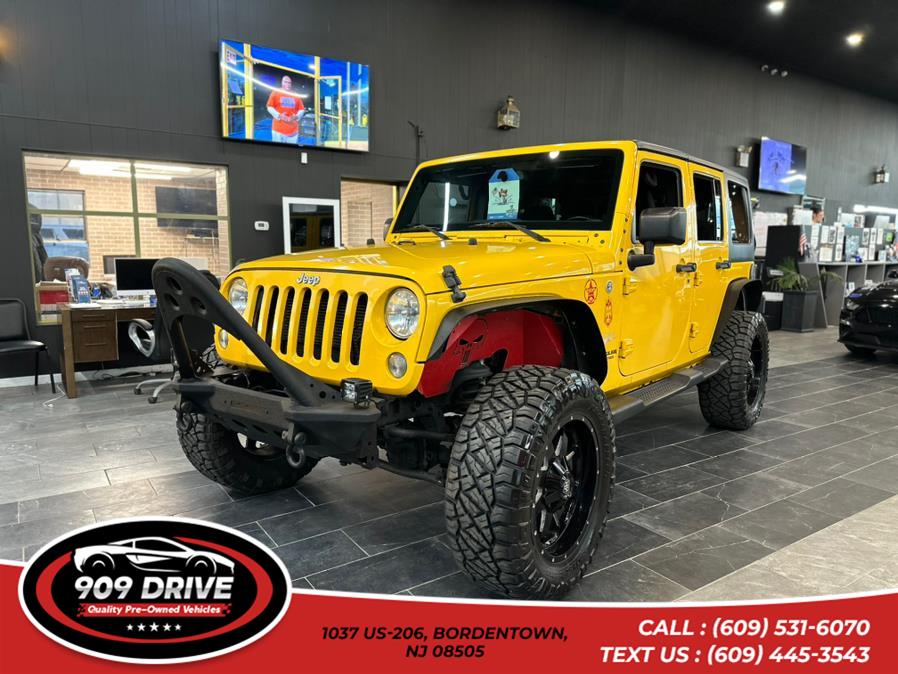 2015 Jeep Wrangler Unlimited Sahara 4WD, available for sale in BORDENTOWN, New Jersey | 909 Drive. BORDENTOWN, New Jersey 2015 Jeep Wrangler Unlimited Sahara 4WD, available for sale in BORDENTOWN, New Jersey | 909 Drive. BORDENTOWN, New Jersey