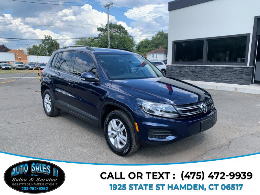 2016 Volkswagen Tiguan 4MOTION 4dr Auto S, available for sale in Hamden, Connecticut | Auto Sales II Inc. Hamden, Connecticut 2016 Volkswagen Tiguan 4MOTION 4dr Auto S, available for sale in Hamden, Connecticut | Auto Sales II Inc. Hamden, Connecticut