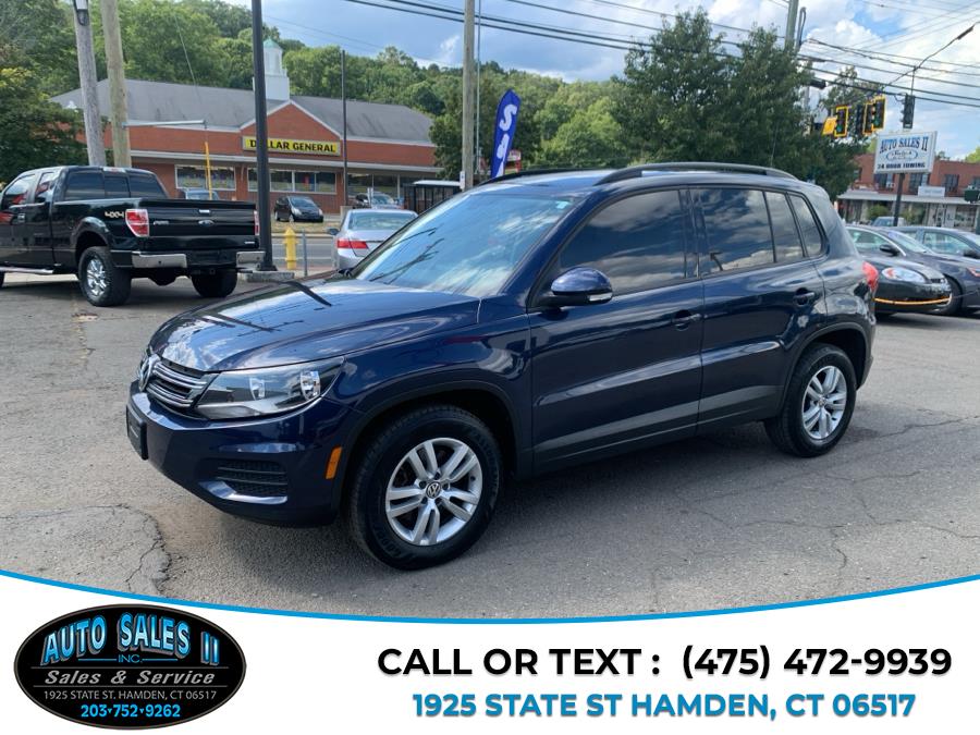2016 Volkswagen Tiguan 4MOTION 4dr Auto S, available for sale in Hamden, Connecticut | Auto Sales II Inc. Hamden, Connecticut 2016 Volkswagen Tiguan 4MOTION 4dr Auto S, available for sale in Hamden, Connecticut | Auto Sales II Inc. Hamden, Connecticut