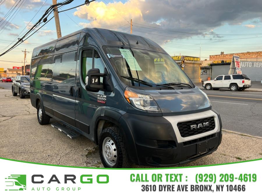 2020 Ram ProMaster Cargo Van 3500 High Roof 159" WB EXT, available for sale in Bronx, New York | Cargo Auto Group LLC. Bronx, New York 2020 Ram ProMaster Cargo Van 3500 High Roof 159" WB EXT, available for sale in Bronx, New York | Cargo Auto Group LLC. Bronx, New York