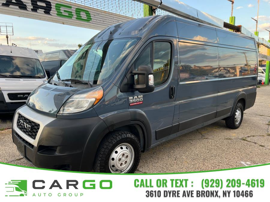 2020 Ram ProMaster Cargo Van 3500 High Roof 159" WB EXT, available for sale in Bronx, New York | Cargo Auto Group LLC. Bronx, New York 2020 Ram ProMaster Cargo Van 3500 High Roof 159" WB EXT, available for sale in Bronx, New York | Cargo Auto Group LLC. Bronx, New York