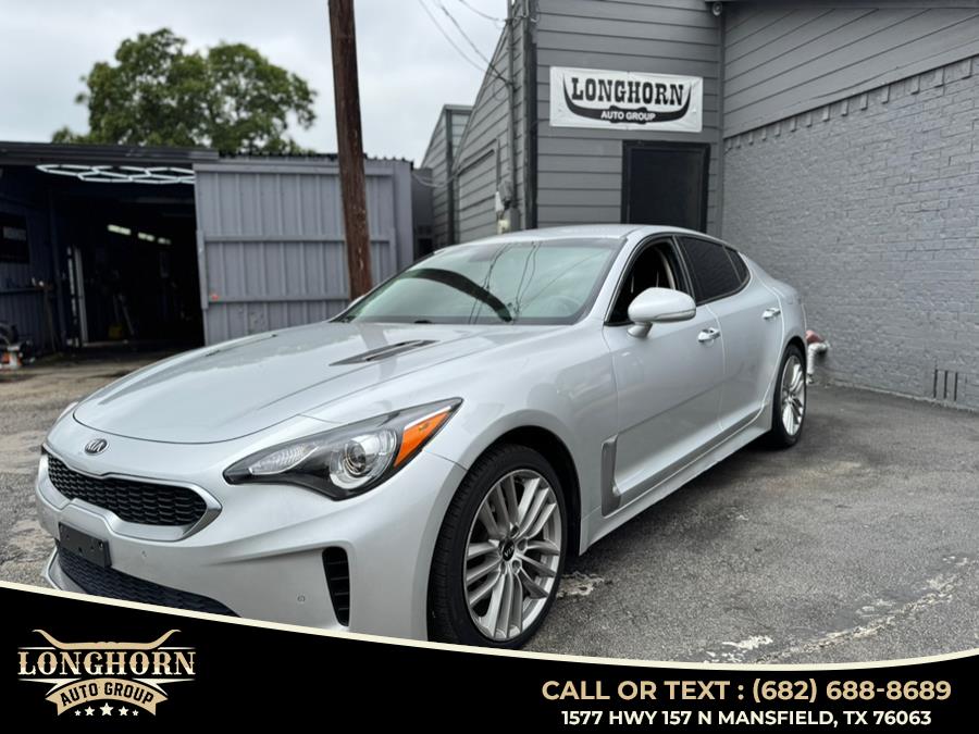 2018 Kia Stinger Base AWD, available for sale in Mansfield, Texas | Longhorn Auto Group. Mansfield, Texas 2018 Kia Stinger Base AWD, available for sale in Mansfield, Texas | Longhorn Auto Group. Mansfield, Texas