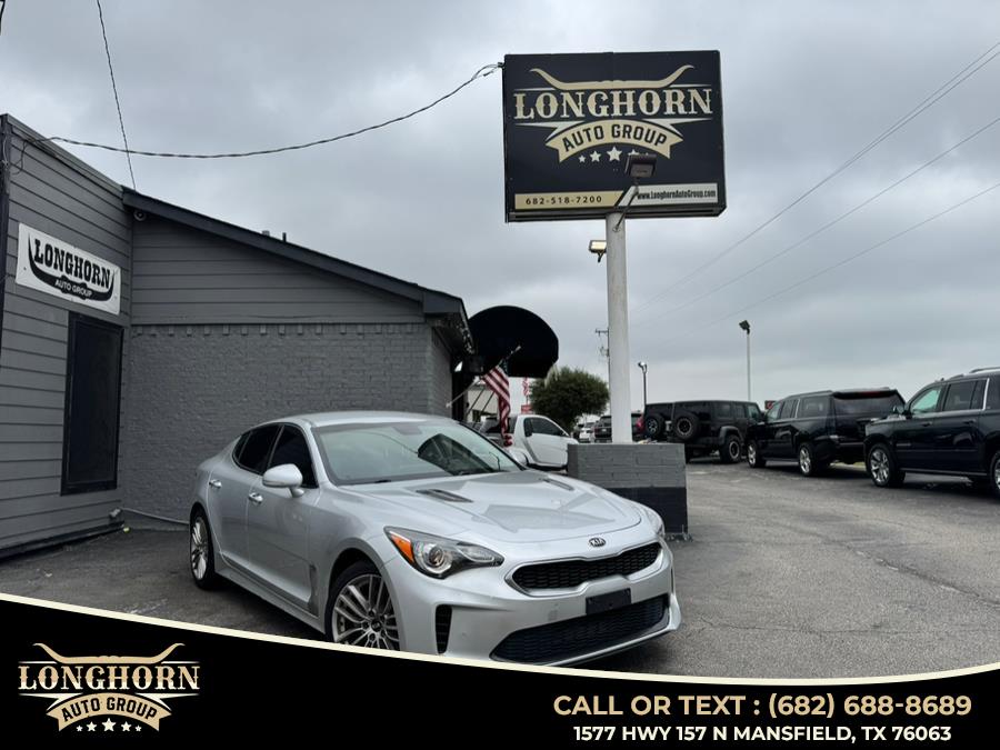 2018 Kia Stinger Base AWD, available for sale in Mansfield, Texas | Longhorn Auto Group. Mansfield, Texas 2018 Kia Stinger Base AWD, available for sale in Mansfield, Texas | Longhorn Auto Group. Mansfield, Texas
