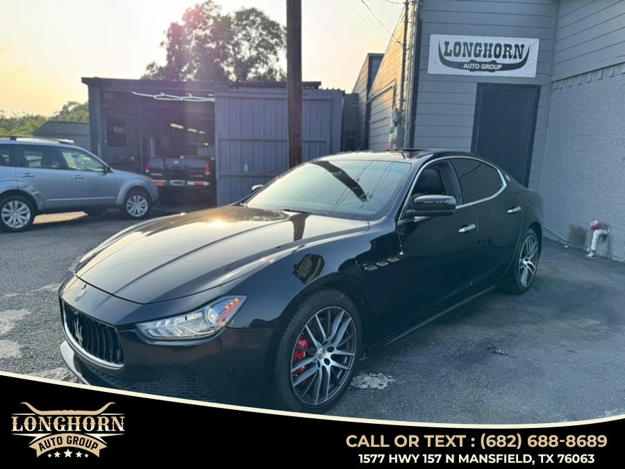 2015 Maserati Ghibli 4dr Sdn, available for sale in Mansfield, Texas | Longhorn Auto Group. Mansfield, Texas 2015 Maserati Ghibli 4dr Sdn, available for sale in Mansfield, Texas | Longhorn Auto Group. Mansfield, Texas
