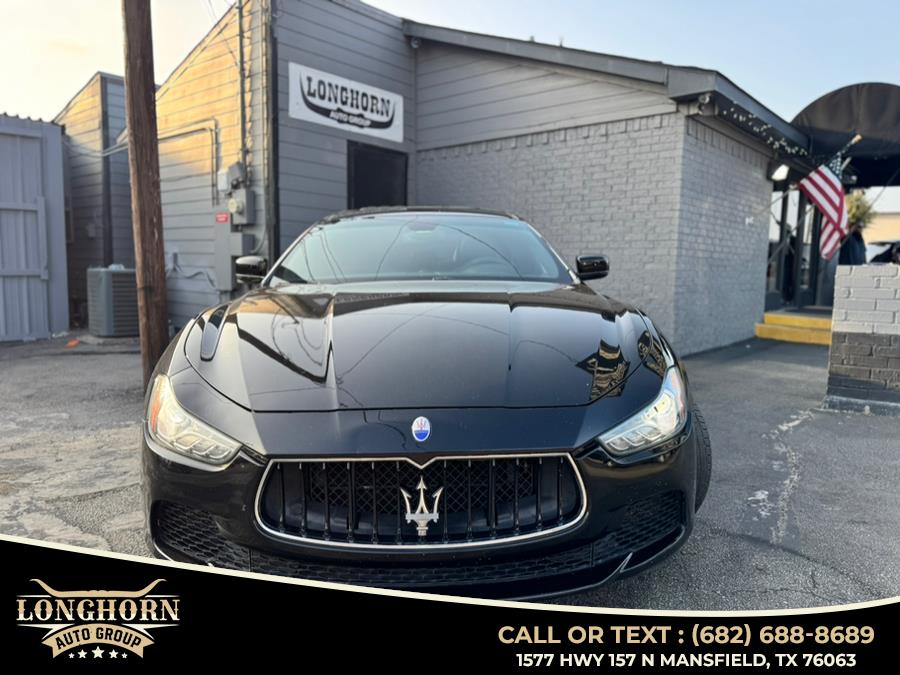 2015 Maserati Ghibli 4dr Sdn, available for sale in Mansfield, Texas | Longhorn Auto Group. Mansfield, Texas 2015 Maserati Ghibli 4dr Sdn, available for sale in Mansfield, Texas | Longhorn Auto Group. Mansfield, Texas