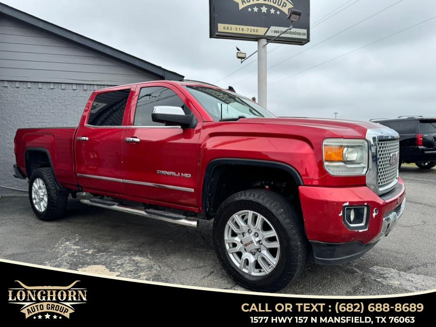 2017 GMC Sierra 2500HD 4WD Crew Cab 153.7" Denali, available for sale in Mansfield, Texas | Longhorn Auto Group. Mansfield, Texas 2017 GMC Sierra 2500HD 4WD Crew Cab 153.7" Denali, available for sale in Mansfield, Texas | Longhorn Auto Group. Mansfield, Texas