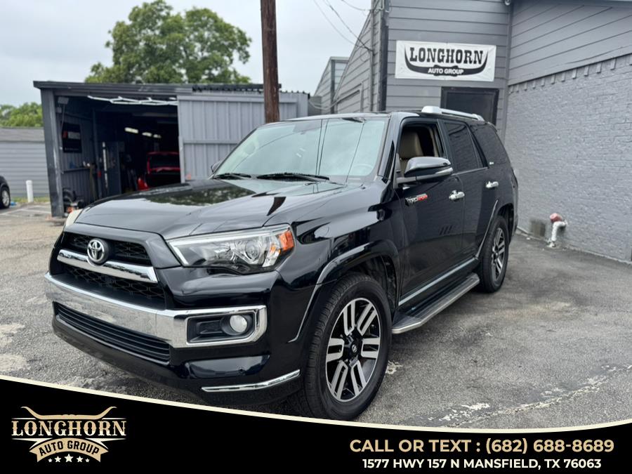 2015 Toyota 4Runner RWD 4dr V6 Limited (Natl), available for sale in Mansfield, Texas | Longhorn Auto Group. Mansfield, Texas 2015 Toyota 4Runner RWD 4dr V6 Limited (Natl), available for sale in Mansfield, Texas | Longhorn Auto Group. Mansfield, Texas