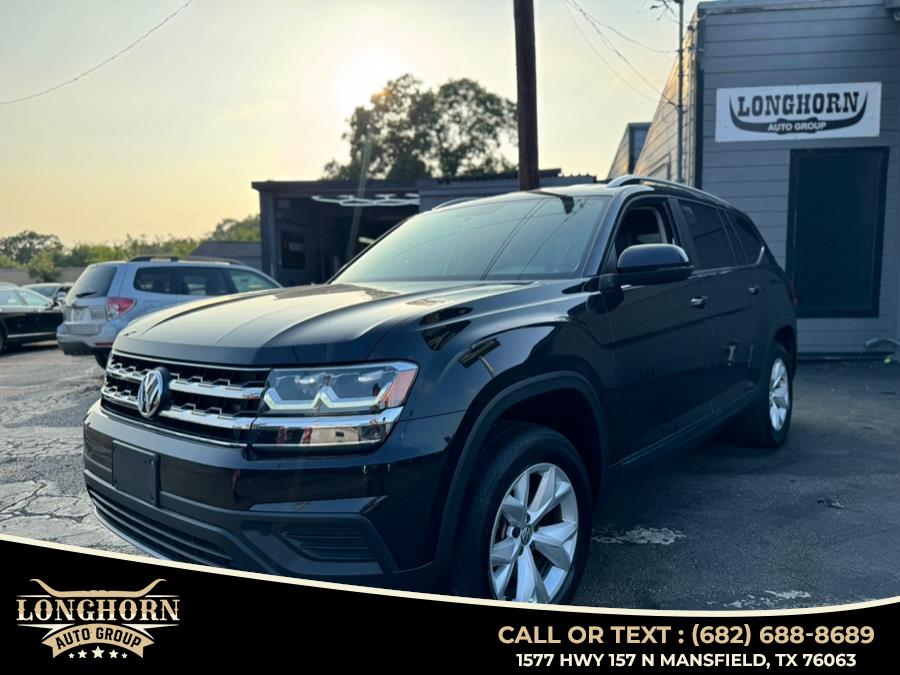 2018 Volkswagen Atlas 3.6L V6 S 4MOTION, available for sale in Mansfield, Texas | Longhorn Auto Group. Mansfield, Texas 2018 Volkswagen Atlas 3.6L V6 S 4MOTION, available for sale in Mansfield, Texas | Longhorn Auto Group. Mansfield, Texas