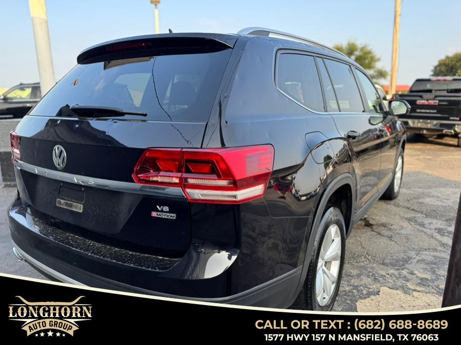 2018 Volkswagen Atlas 3.6L V6 S 4MOTION, available for sale in Mansfield, Texas | Longhorn Auto Group. Mansfield, Texas 2018 Volkswagen Atlas 3.6L V6 S 4MOTION, available for sale in Mansfield, Texas | Longhorn Auto Group. Mansfield, Texas