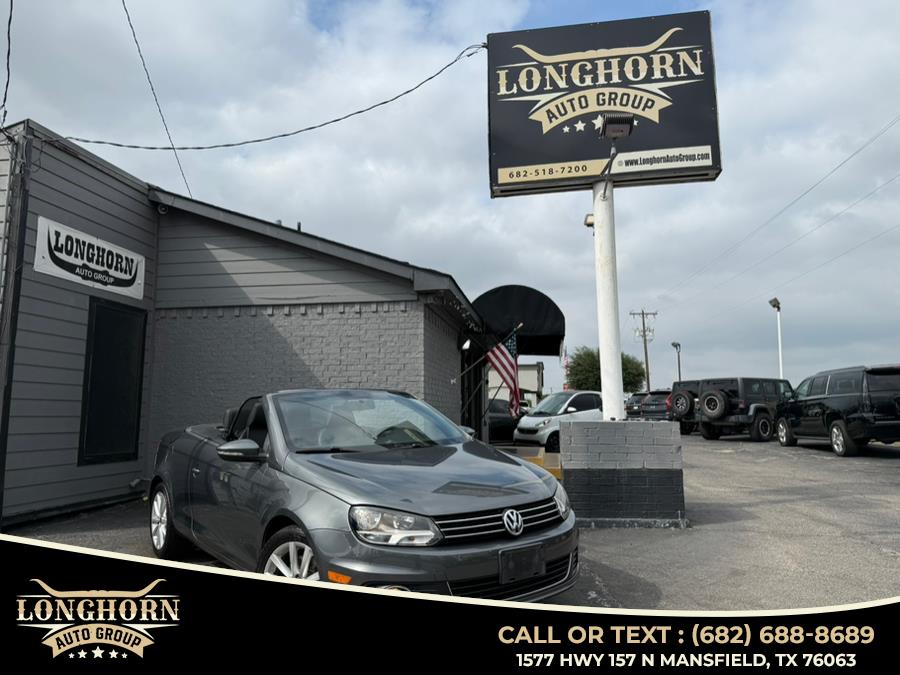 2012 Volkswagen Eos 2dr Conv Komfort SULEV, available for sale in Mansfield, Texas | Longhorn Auto Group. Mansfield, Texas 2012 Volkswagen Eos 2dr Conv Komfort SULEV, available for sale in Mansfield, Texas | Longhorn Auto Group. Mansfield, Texas