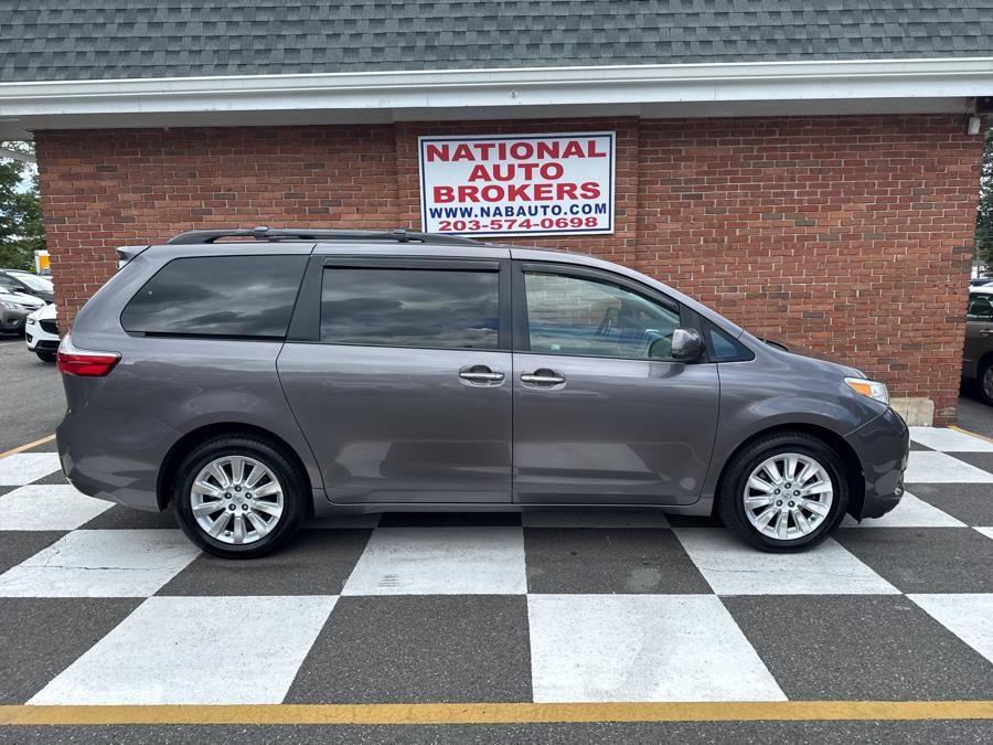 2015 Toyota Sienna 5dr 7-Pass Van XLE Premium AWD, available for sale in Waterbury, Connecticut | National Auto Brokers, Inc.. Waterbury, Connecticut 2015 Toyota Sienna 5dr 7-Pass Van XLE Premium AWD, available for sale in Waterbury, Connecticut | National Auto Brokers, Inc.. Waterbury, Connecticut