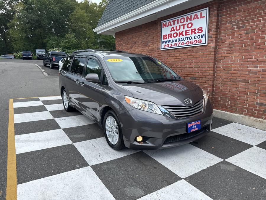 2015 Toyota Sienna 5dr 7-Pass Van XLE Premium AWD, available for sale in Waterbury, Connecticut | National Auto Brokers, Inc.. Waterbury, Connecticut 2015 Toyota Sienna 5dr 7-Pass Van XLE Premium AWD, available for sale in Waterbury, Connecticut | National Auto Brokers, Inc.. Waterbury, Connecticut