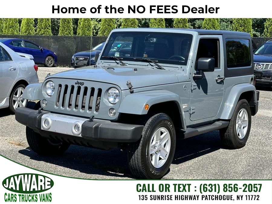 2015 Jeep Wrangler 4WD 2dr Sahara, available for sale in Patchogue, New York | Jayware Cars Trucks Vans. Patchogue, New York