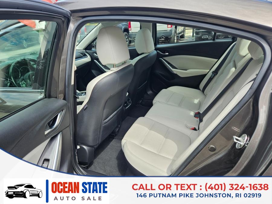 2016 Mazda Mazda6 4dr Sdn Auto i Grand Touring, available for sale in Johnston, Rhode Island | Ocean State Auto Sales. Johnston, Rhode Island 2016 Mazda Mazda6 4dr Sdn Auto i Grand Touring, available for sale in Johnston, Rhode Island | Ocean State Auto Sales. Johnston, Rhode Island