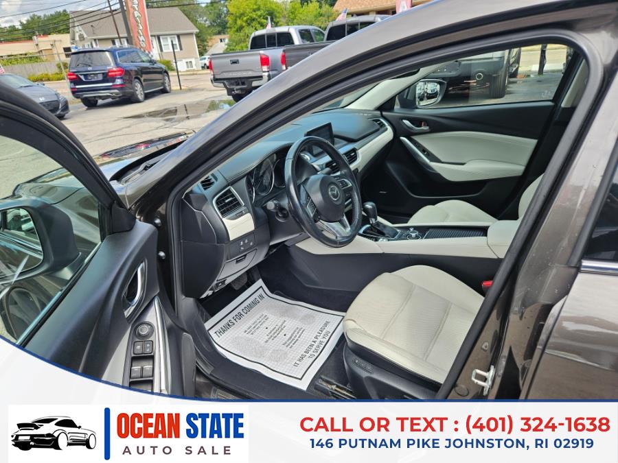 2016 Mazda Mazda6 4dr Sdn Auto i Grand Touring, available for sale in Johnston, Rhode Island | Ocean State Auto Sales. Johnston, Rhode Island 2016 Mazda Mazda6 4dr Sdn Auto i Grand Touring, available for sale in Johnston, Rhode Island | Ocean State Auto Sales. Johnston, Rhode Island