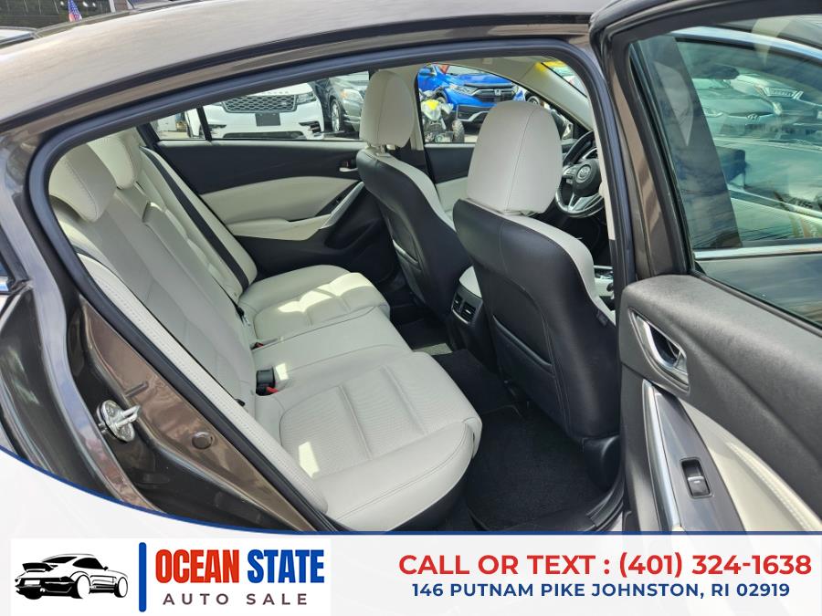 2016 Mazda Mazda6 4dr Sdn Auto i Grand Touring, available for sale in Johnston, Rhode Island | Ocean State Auto Sales. Johnston, Rhode Island 2016 Mazda Mazda6 4dr Sdn Auto i Grand Touring, available for sale in Johnston, Rhode Island | Ocean State Auto Sales. Johnston, Rhode Island