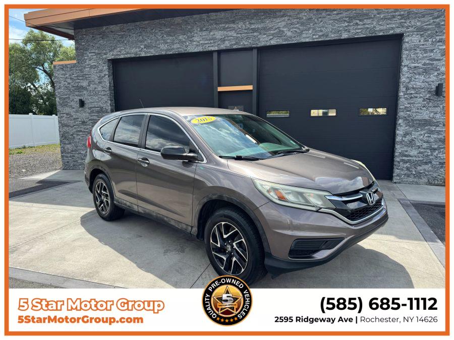 2016 Honda Cr-v SE Sport Utility 4D, available for sale in Rochester, New York | 5 Star Motor Group. Rochester, New York 2016 Honda Cr-v SE Sport Utility 4D, available for sale in Rochester, New York | 5 Star Motor Group. Rochester, New York