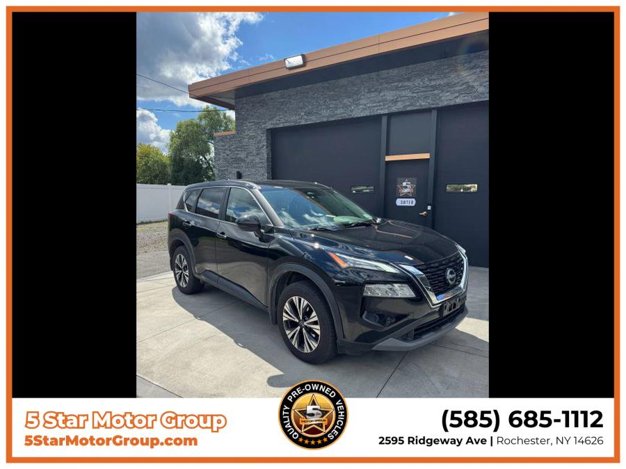 2022 Nissan Rogue SV Sport Utility 4D, available for sale in Rochester, New York | 5 Star Motor Group. Rochester, New York 2022 Nissan Rogue SV Sport Utility 4D, available for sale in Rochester, New York | 5 Star Motor Group. Rochester, New York