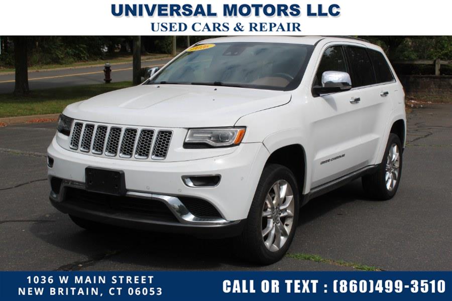 2016 Jeep Grand Cherokee 4WD 4dr Summit, available for sale in New Britain, Connecticut | Universal Motors LLC. New Britain, Connecticut 2016 Jeep Grand Cherokee 4WD 4dr Summit, available for sale in New Britain, Connecticut | Universal Motors LLC. New Britain, Connecticut