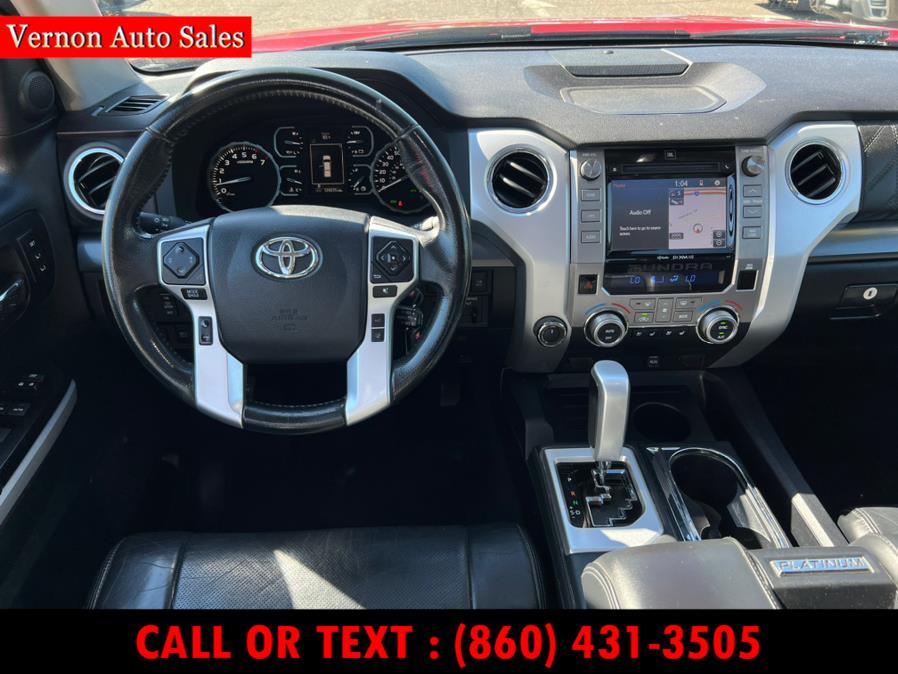 2018 Toyota Tundra 4WD Platinum CrewMax 5.5'' Bed 5.7L (Natl), available for sale in Manchester, Connecticut | Vernon Auto Sale & Service. Manchester, Connecticut 2018 Toyota Tundra 4WD Platinum CrewMax 5.5'' Bed 5.7L (Natl), available for sale in Manchester, Connecticut | Vernon Auto Sale & Service. Manchester, Connecticut