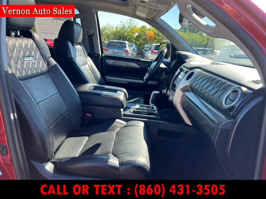 2018 Toyota Tundra 4WD Platinum CrewMax 5.5'' Bed 5.7L (Natl), available for sale in Manchester, Connecticut | Vernon Auto Sale & Service. Manchester, Connecticut 2018 Toyota Tundra 4WD Platinum CrewMax 5.5'' Bed 5.7L (Natl), available for sale in Manchester, Connecticut | Vernon Auto Sale & Service. Manchester, Connecticut