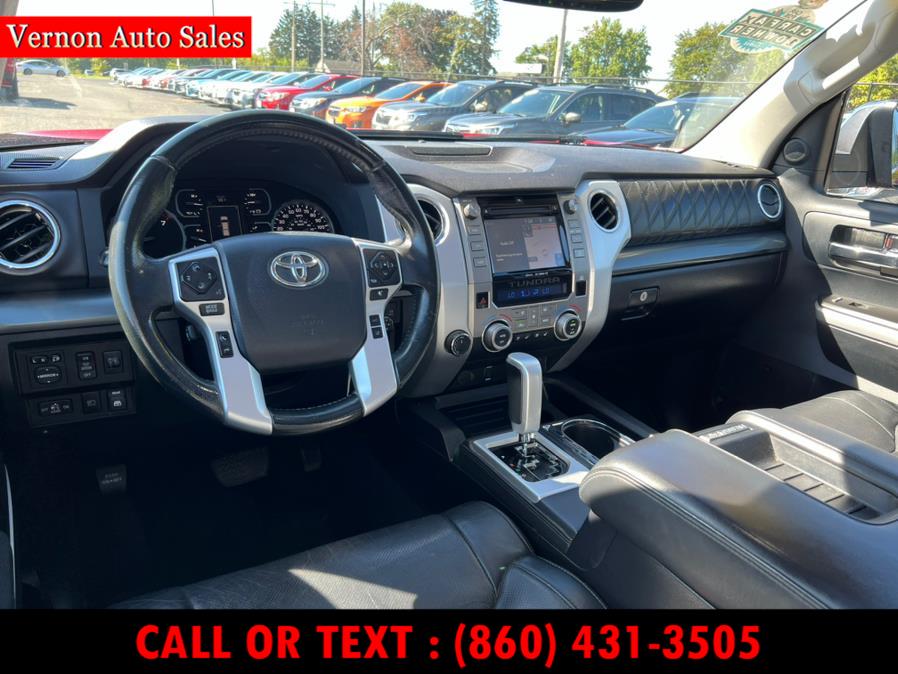 2018 Toyota Tundra 4WD Platinum CrewMax 5.5'' Bed 5.7L (Natl), available for sale in Manchester, Connecticut | Vernon Auto Sale & Service. Manchester, Connecticut 2018 Toyota Tundra 4WD Platinum CrewMax 5.5'' Bed 5.7L (Natl), available for sale in Manchester, Connecticut | Vernon Auto Sale & Service. Manchester, Connecticut