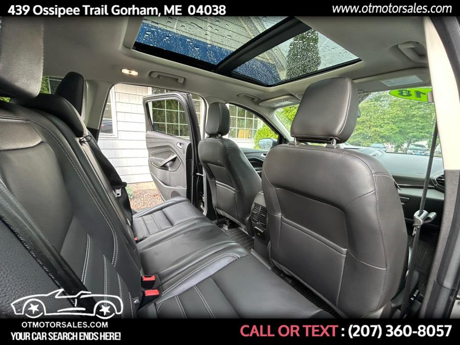 2018 Ford Escape Titanium 4WD, available for sale in Gorham, Maine | Ossipee Trail Motor Sales. Gorham, Maine 2018 Ford Escape Titanium 4WD, available for sale in Gorham, Maine | Ossipee Trail Motor Sales. Gorham, Maine