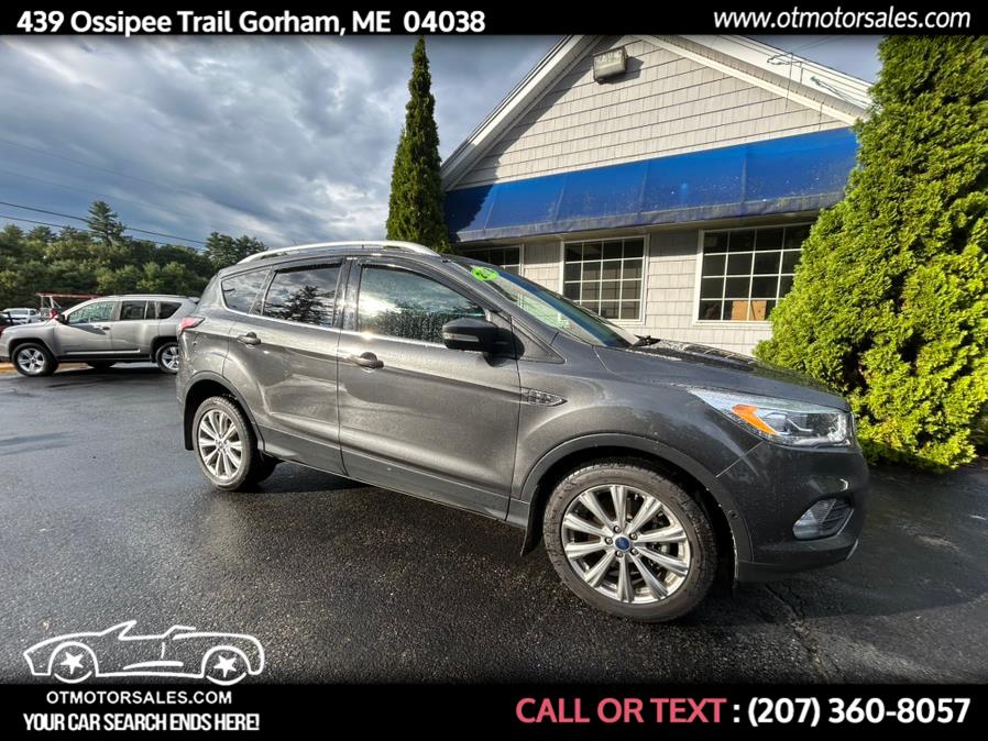 2018 Ford Escape Titanium 4WD, available for sale in Gorham, Maine | Ossipee Trail Motor Sales. Gorham, Maine 2018 Ford Escape Titanium 4WD, available for sale in Gorham, Maine | Ossipee Trail Motor Sales. Gorham, Maine