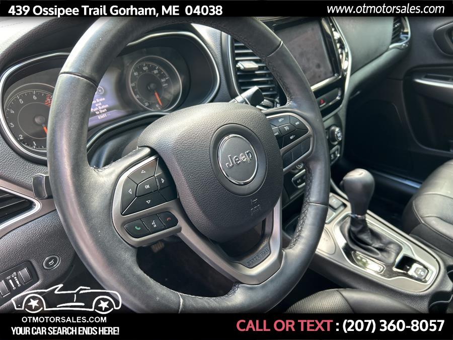 2019 Jeep Cherokee Limited 4x4, available for sale in Gorham, Maine | Ossipee Trail Motor Sales. Gorham, Maine 2019 Jeep Cherokee Limited 4x4, available for sale in Gorham, Maine | Ossipee Trail Motor Sales. Gorham, Maine