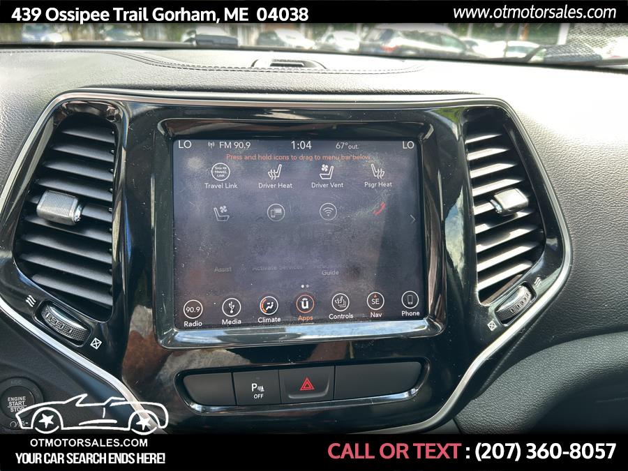 2019 Jeep Cherokee Limited 4x4, available for sale in Gorham, Maine | Ossipee Trail Motor Sales. Gorham, Maine 2019 Jeep Cherokee Limited 4x4, available for sale in Gorham, Maine | Ossipee Trail Motor Sales. Gorham, Maine