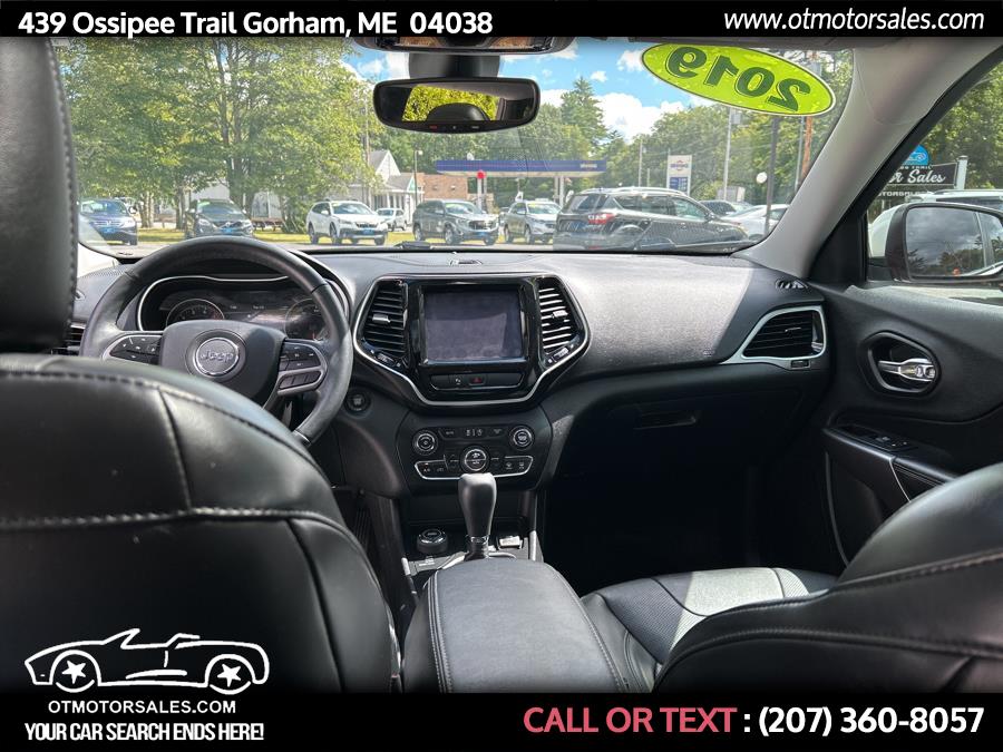 2019 Jeep Cherokee Limited 4x4, available for sale in Gorham, Maine | Ossipee Trail Motor Sales. Gorham, Maine 2019 Jeep Cherokee Limited 4x4, available for sale in Gorham, Maine | Ossipee Trail Motor Sales. Gorham, Maine