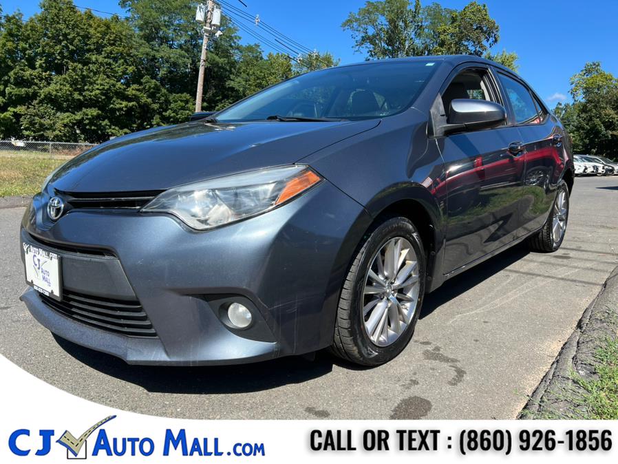 2014 Toyota Corolla 4dr Sdn CVT LE Plus (Natl), available for sale in Bristol, Connecticut | CJ Auto Mall. Bristol, Connecticut 2014 Toyota Corolla 4dr Sdn CVT LE Plus (Natl), available for sale in Bristol, Connecticut | CJ Auto Mall. Bristol, Connecticut