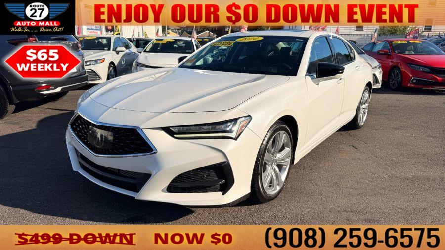 2022 Acura Tlx 2.0 SH-AWD w/Technology Pkg Sedan 4D, available for sale in Linden, New Jersey | Route 27 Auto Mall. Linden, New Jersey