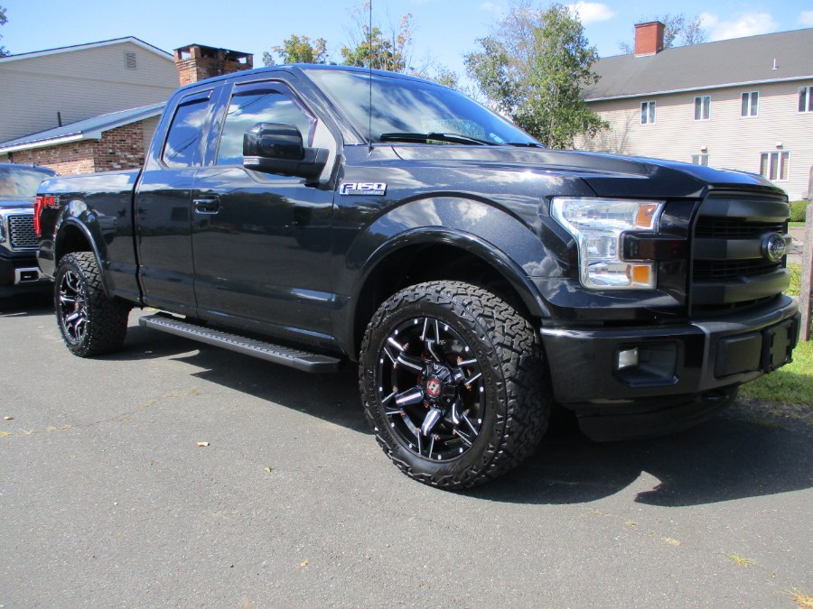 2015 Ford F-150 4WD SuperCab 163" Lariat, available for sale in Suffield, Connecticut | Suffield Auto LLC. Suffield, Connecticut 2015 Ford F-150 4WD SuperCab 163" Lariat, available for sale in Suffield, Connecticut | Suffield Auto LLC. Suffield, Connecticut