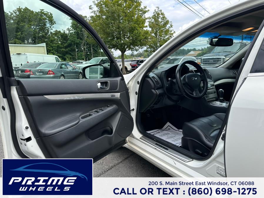 2013 Infiniti G37 Sedan 4dr x AWD, available for sale in East Windsor, Connecticut | Prime Wheels. East Windsor, Connecticut 2013 Infiniti G37 Sedan 4dr x AWD, available for sale in East Windsor, Connecticut | Prime Wheels. East Windsor, Connecticut