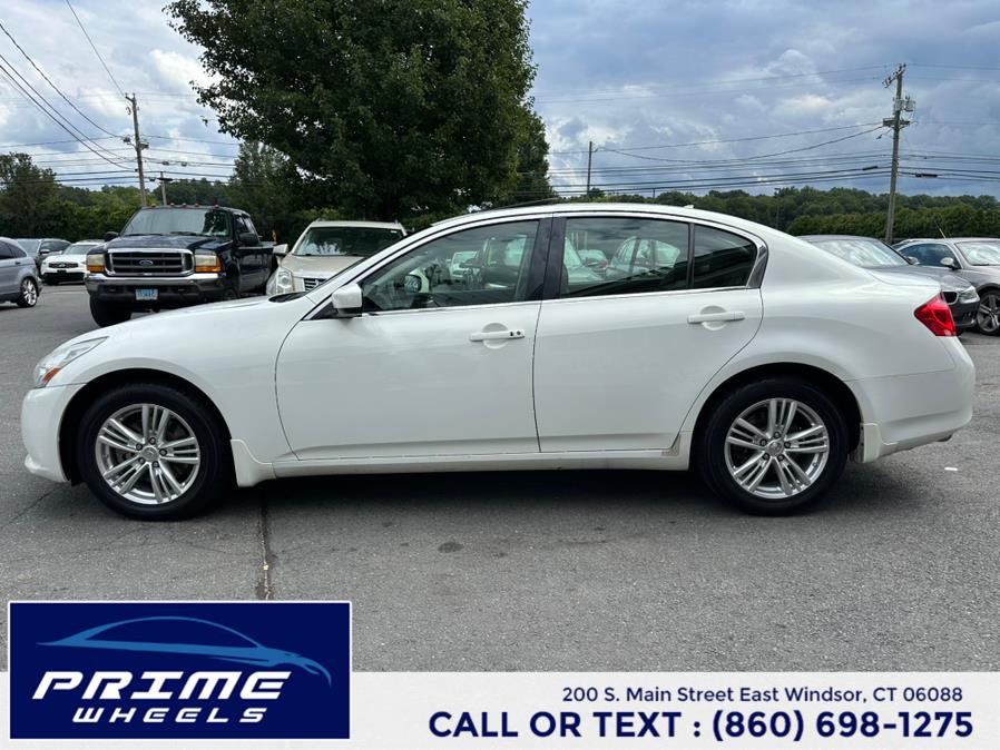 2013 Infiniti G37 Sedan 4dr x AWD, available for sale in East Windsor, Connecticut | Prime Wheels. East Windsor, Connecticut 2013 Infiniti G37 Sedan 4dr x AWD, available for sale in East Windsor, Connecticut | Prime Wheels. East Windsor, Connecticut