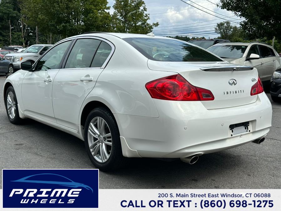 2013 Infiniti G37 Sedan 4dr x AWD, available for sale in East Windsor, Connecticut | Prime Wheels. East Windsor, Connecticut 2013 Infiniti G37 Sedan 4dr x AWD, available for sale in East Windsor, Connecticut | Prime Wheels. East Windsor, Connecticut