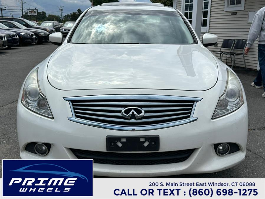 2013 Infiniti G37 Sedan 4dr x AWD, available for sale in East Windsor, Connecticut | Prime Wheels. East Windsor, Connecticut 2013 Infiniti G37 Sedan 4dr x AWD, available for sale in East Windsor, Connecticut | Prime Wheels. East Windsor, Connecticut