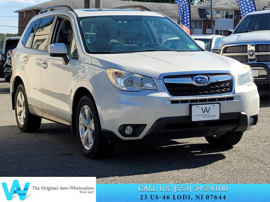 Used Subaru Forester 4dr CVT 2.5i Premium PZEV 2015 | AW Auto & Truck Wholesalers, Inc. Lodi, New Jersey