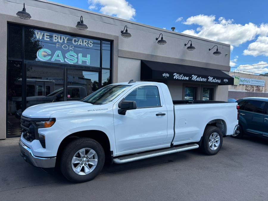2024 Chevrolet Silverado 1500 2WD Reg Cab 140" Work Truck, available for sale in New haven, Connecticut | Wilson Maturo Motors. New haven, Connecticut 2024 Chevrolet Silverado 1500 2WD Reg Cab 140" Work Truck, available for sale in New haven, Connecticut | Wilson Maturo Motors. New haven, Connecticut