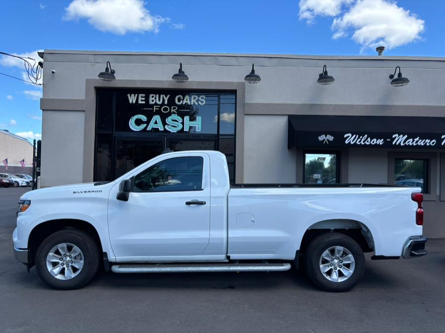 2024 Chevrolet Silverado 1500 2WD Reg Cab 140" Work Truck, available for sale in New haven, Connecticut | Wilson Maturo Motors. New haven, Connecticut 2024 Chevrolet Silverado 1500 2WD Reg Cab 140" Work Truck, available for sale in New haven, Connecticut | Wilson Maturo Motors. New haven, Connecticut