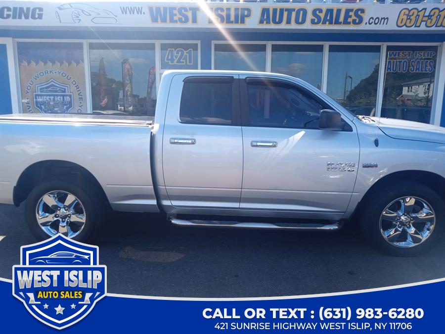 2015 Ram 1500 4WD Quad Cab 140.5" Big Horn, available for sale in West Islip, New York | West Islip Auto Sales. West Islip, New York 2015 Ram 1500 4WD Quad Cab 140.5" Big Horn, available for sale in West Islip, New York | West Islip Auto Sales. West Islip, New York