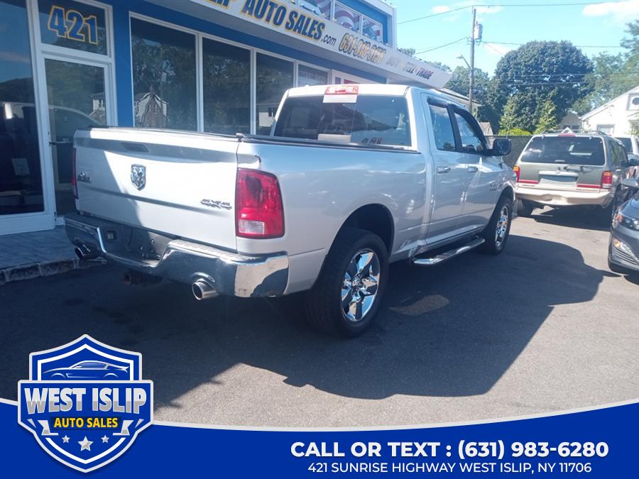 2015 Ram 1500 4WD Quad Cab 140.5" Big Horn, available for sale in West Islip, New York | West Islip Auto Sales. West Islip, New York 2015 Ram 1500 4WD Quad Cab 140.5" Big Horn, available for sale in West Islip, New York | West Islip Auto Sales. West Islip, New York