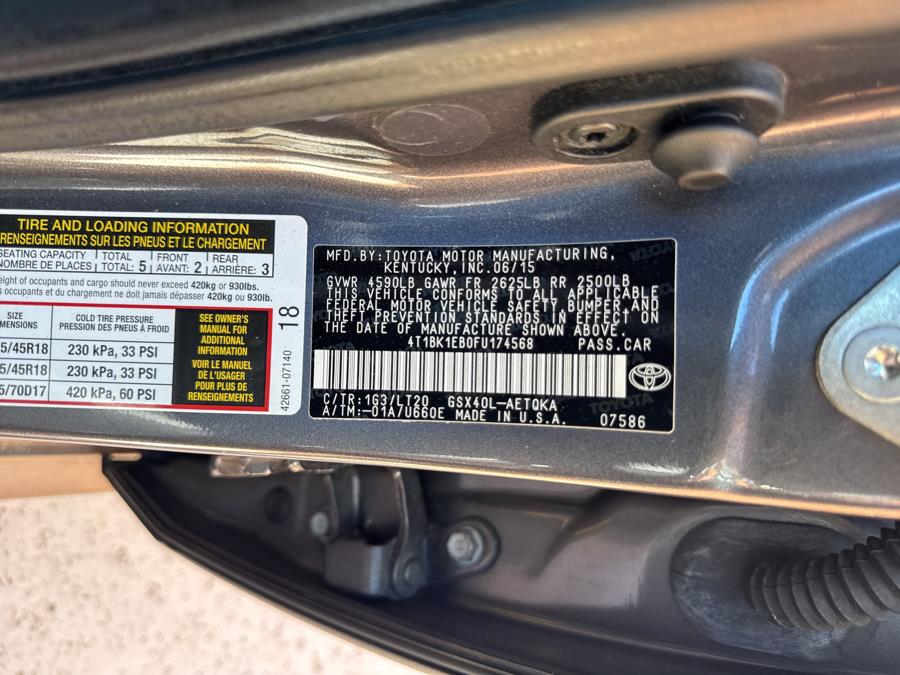 2015 Toyota Avalon 4dr Sdn XLE Touring, available for sale in Waterbury, Connecticut | National Auto Brokers, Inc.. Waterbury, Connecticut 2015 Toyota Avalon 4dr Sdn XLE Touring, available for sale in Waterbury, Connecticut | National Auto Brokers, Inc.. Waterbury, Connecticut